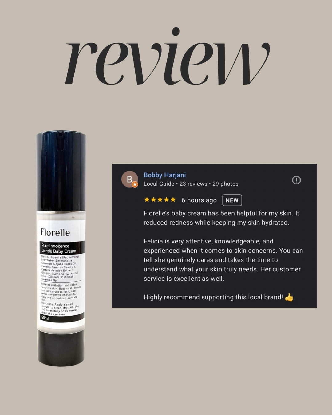 Pure Innocence Gentle Baby Cream — Plant-Powered Care for Your Little One's Softest Skin