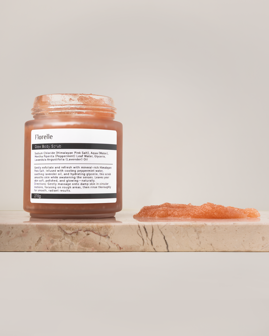 Himalayan Glow Body Scrub  — Refreshing Salt Body Scrub for Soft, Radiant Skin